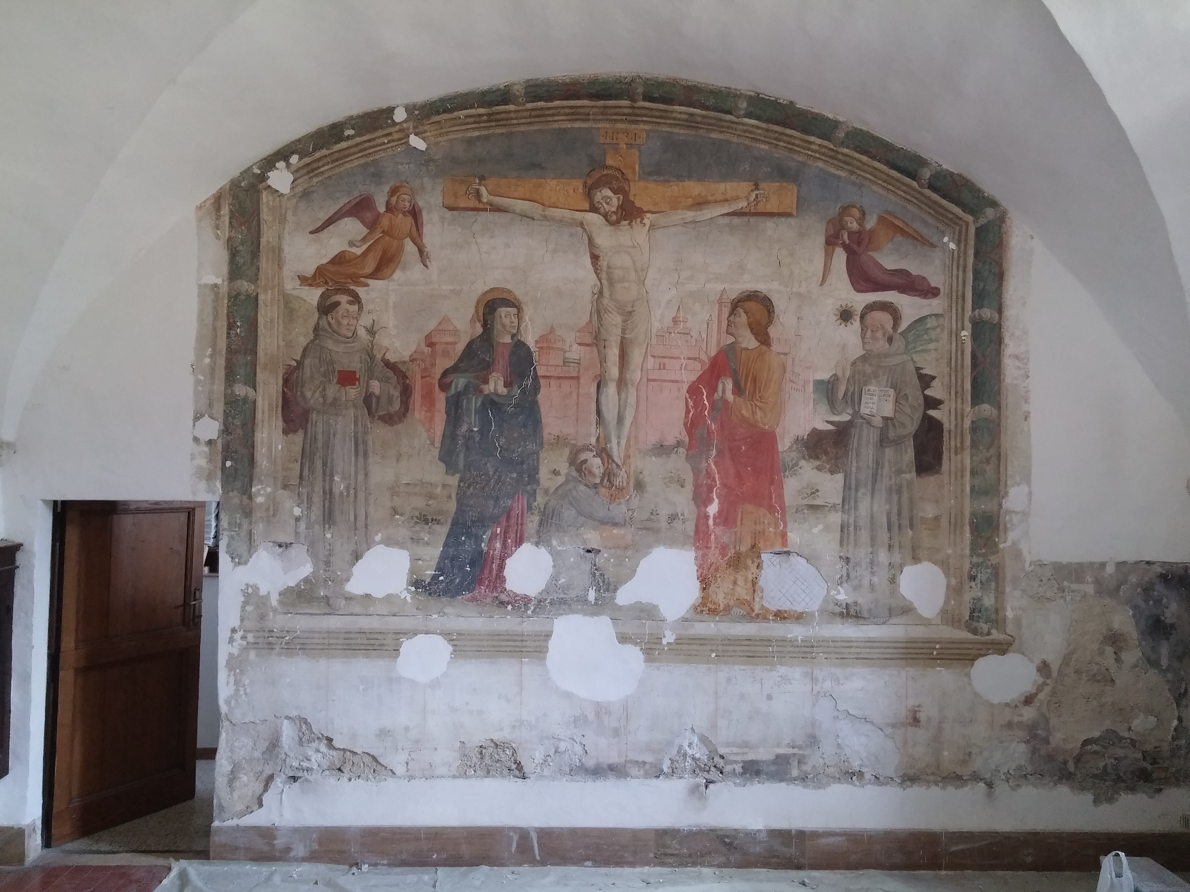Scandriglia prima del restauro